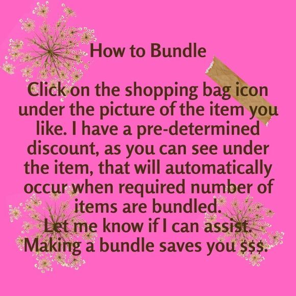 Bundle Three Items Get 30% Off And ONE Shipping Fee! - Picture 2 of 3